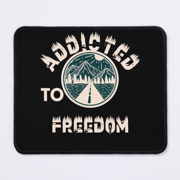 Item preview, Addicted to freedom designed and sold by movie-popcorn.