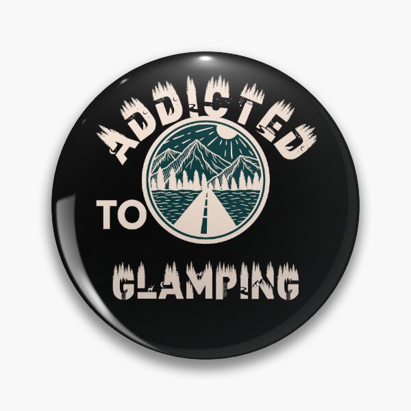 Item preview, Addicted to glamping designed and sold by movie-popcorn.