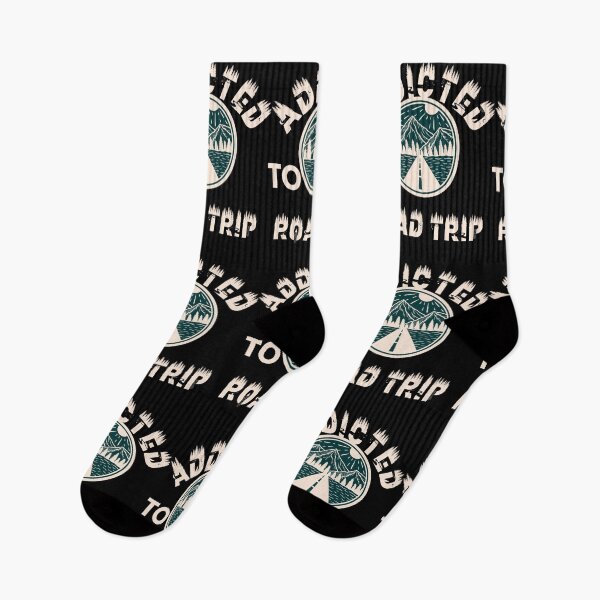 Item preview, Addicted to road trip designed and sold by movie-popcorn.