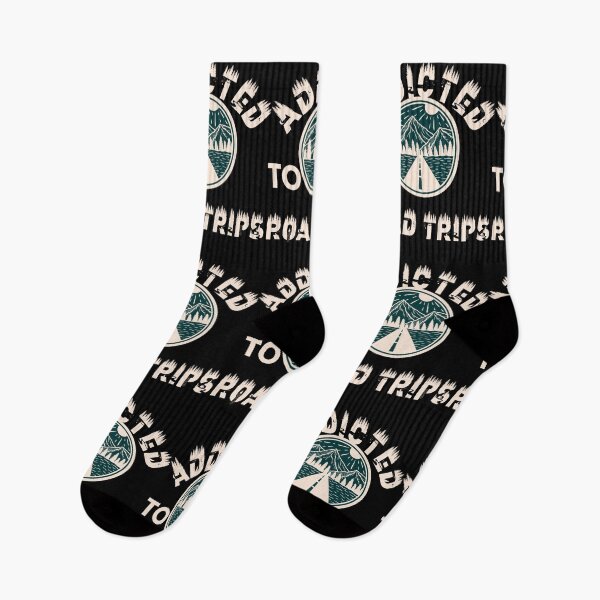 Item preview, Addicted to road trips designed and sold by movie-popcorn.