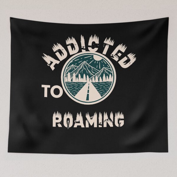 Item preview, Addicted to roaming designed and sold by movie-popcorn.