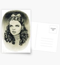 Zauberer von Oz Dorothy Postkarten
