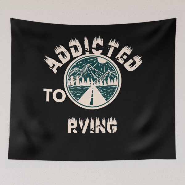 Item preview, Addicted to rving designed and sold by movie-popcorn.