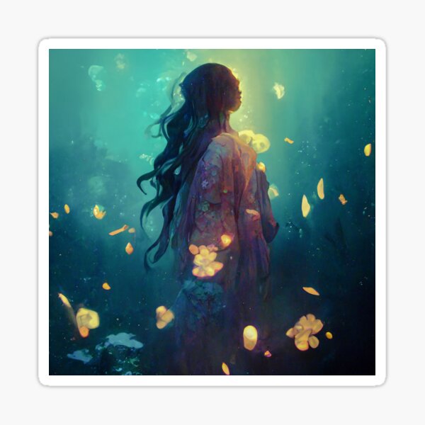 Mermaid VII Sticker