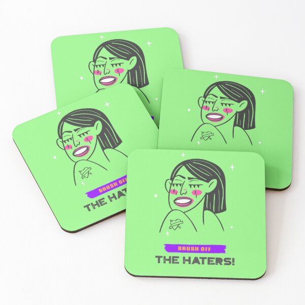 Item preview, Makeup Memes: Brush Off THE HATERS! designed and sold by Rodayna Elnaggar.