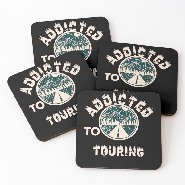 Item preview, Addicted to touring designed and sold by movie-popcorn.