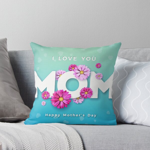 Item preview, Pillow for mom i love you designed and sold by KAONZA.