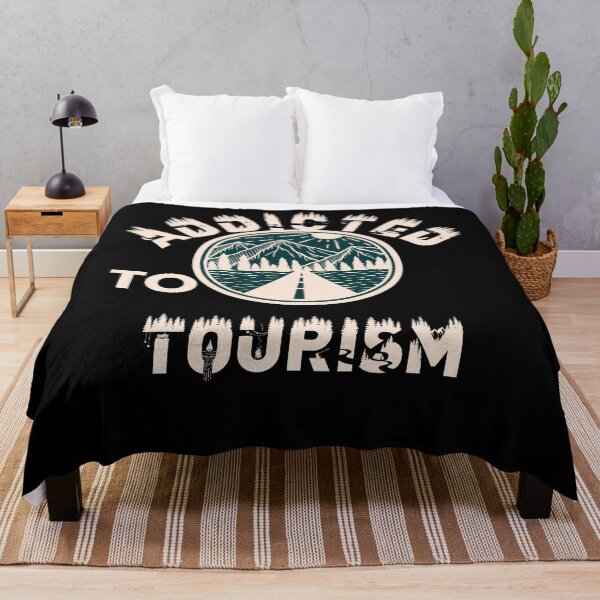 Item preview, Addicted to tourism designed and sold by movie-popcorn.