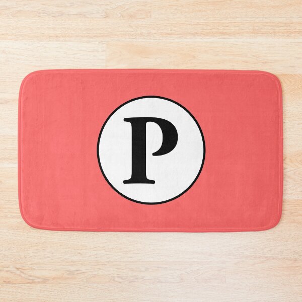 Item preview, Monogram P Initial P Letter P designed and sold by jaycartoonist.