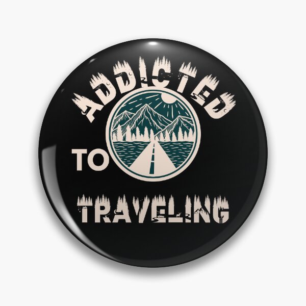 Item preview, Addicted to traveling designed and sold by movie-popcorn.