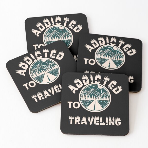 Item preview, Addicted to traveling designed and sold by movie-popcorn.