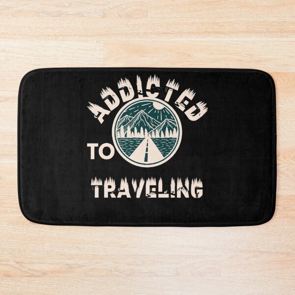Item preview, Addicted to traveling designed and sold by movie-popcorn.