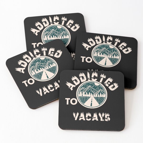 Item preview, Addicted to vacays designed and sold by movie-popcorn.