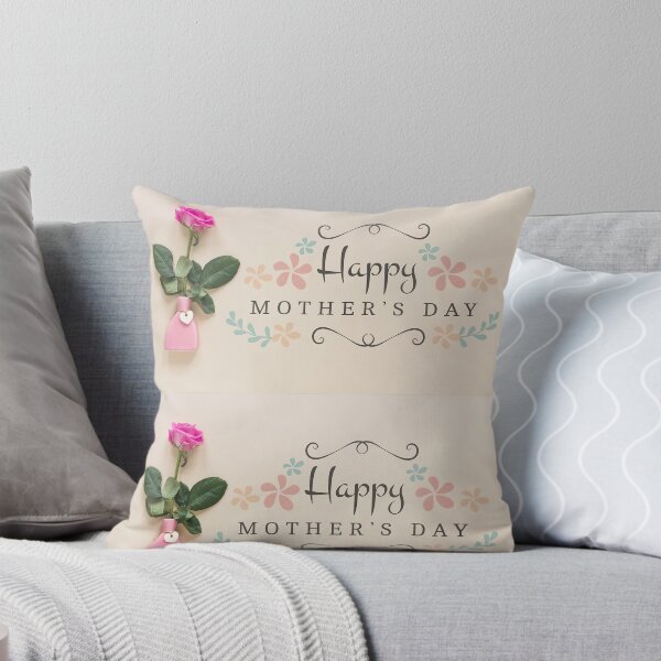 Item preview, happy mothers day pillow i love you designed and sold by KAONZA.
