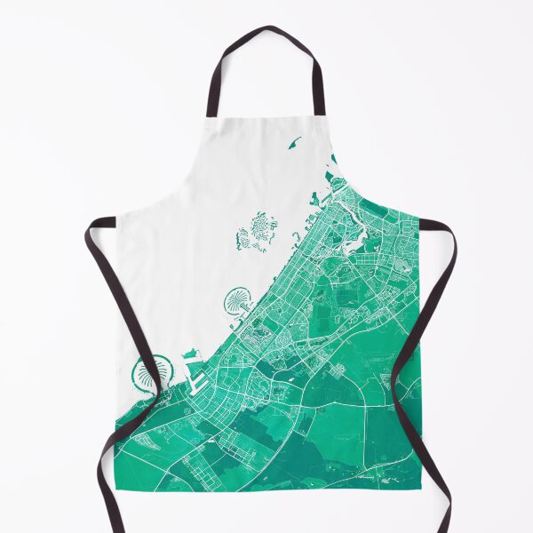 Item preview, Dubai City Map of United Arab Emirates - Watercolor designed and sold by deMAP.
