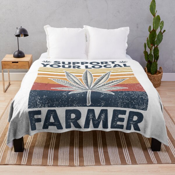 Item preview, Support Your Local Weed Farmer Marijuana Cannabis Vintage designed and sold by outlandishgastr.