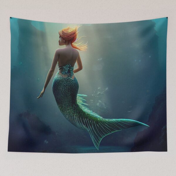 Item preview, Mermaid IX designed and sold by SalogwynLifeArt.
