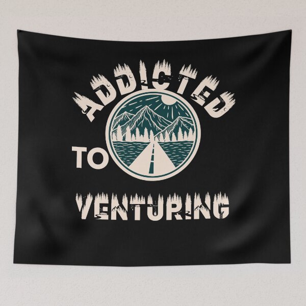 Item preview, Addicted to venturing designed and sold by movie-popcorn.