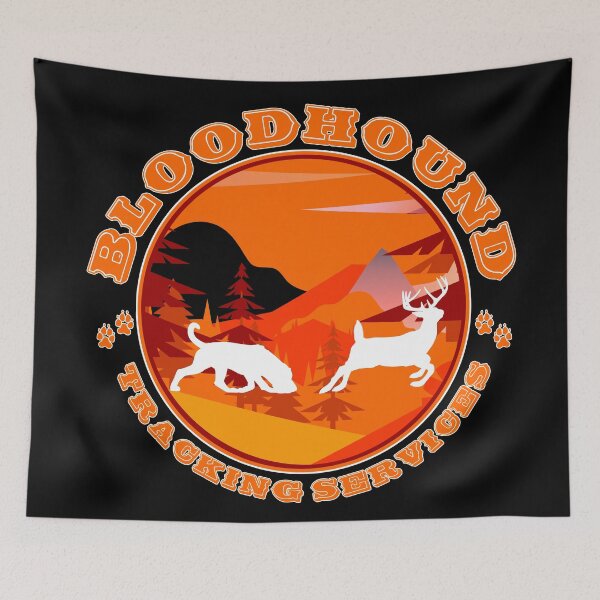 Item preview, Bloodhound Deer Tracking Services designed and sold by Warrior Veteran Clothing.