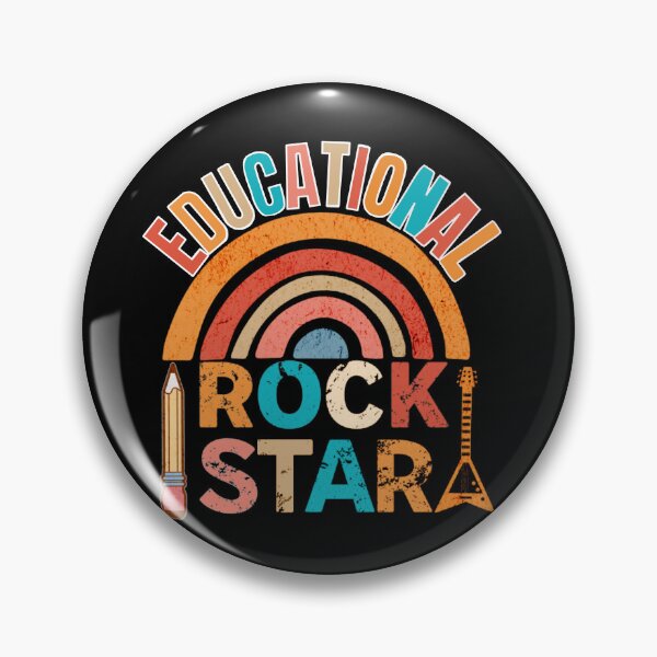 Item preview, Educational Rockstar Teacher Shirt,Cool gift for Teacher. designed and sold by sunlightdesign.
