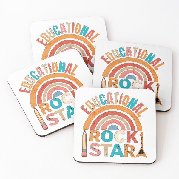 Item preview, Educational Rockstar Teacher Shirt,Cool gift for Teacher. designed and sold by sunlightdesign.