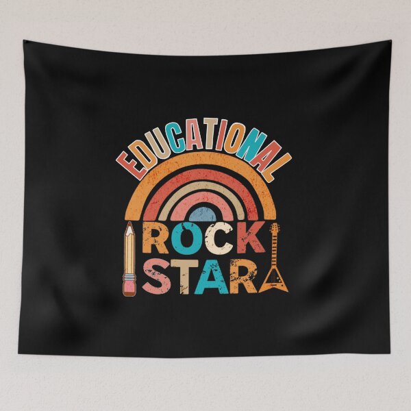 Item preview, Educational Rockstar Teacher Shirt,Cool gift for Teacher. designed and sold by sunlightdesign.