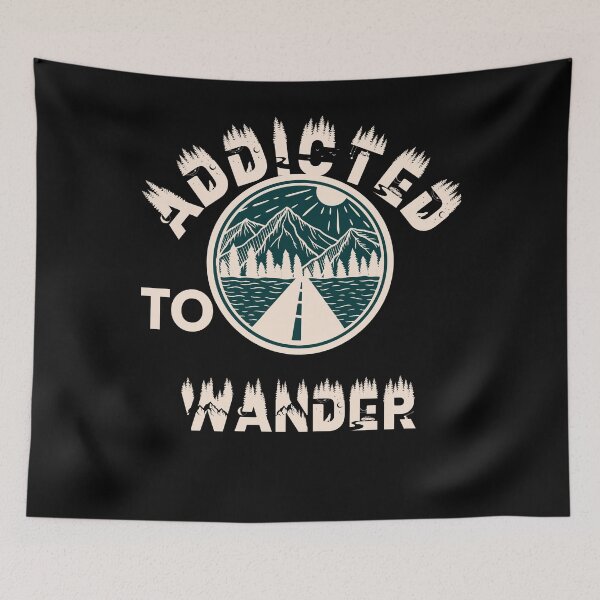 Item preview, Addicted to wander designed and sold by movie-popcorn.