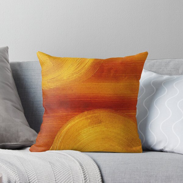 Item preview, Double Sunset In Red Orange Sky Abstract Art designed and sold by DEC02.