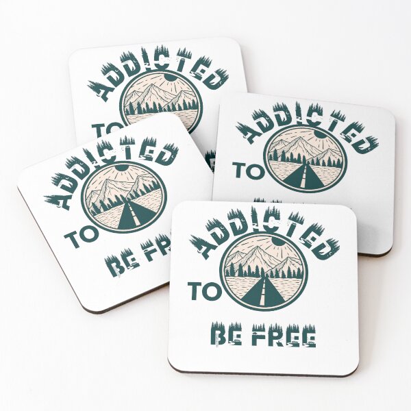 Item preview, Addicted to be free designed and sold by movie-popcorn.