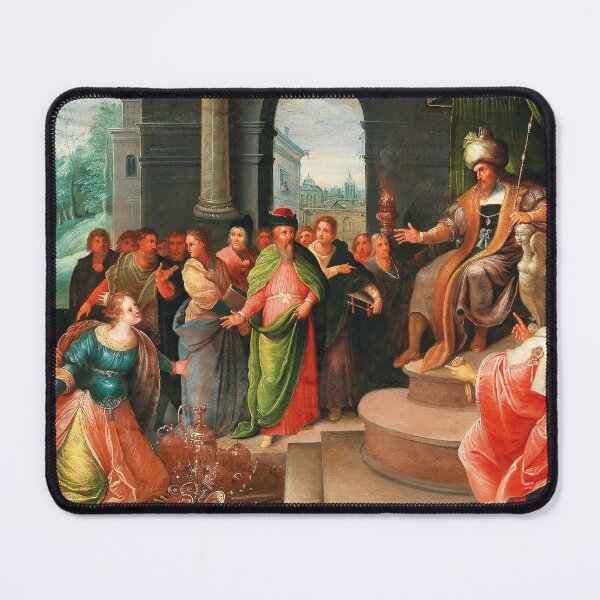 Item preview, The Queen of Sheba and King Solomon | Frans Francken II | 1630 Renaissance Biblical Art designed and sold by CJET.