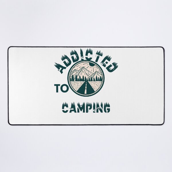 Item preview, Addicted to camping designed and sold by movie-popcorn.