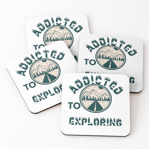 Item preview, Addicted to exploring designed and sold by movie-popcorn.