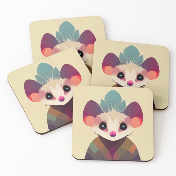 Item preview, Colorful rodent designed and sold by Foodcolored.