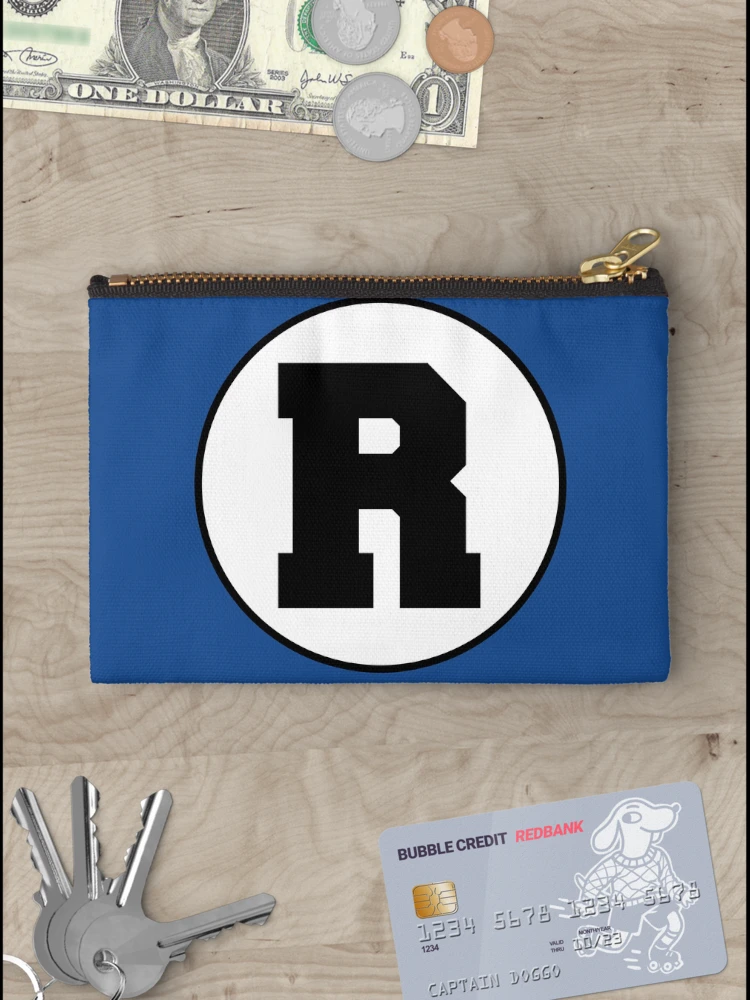 Thumbnail 3 of 4, Zipper Pouch, Monogram R Initial R Letter R designed and sold by jaycartoonist.