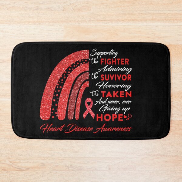Item preview, Heart Disease Warrior Supporting Fighter Heart Disease Awareness designed and sold by Gillosina.