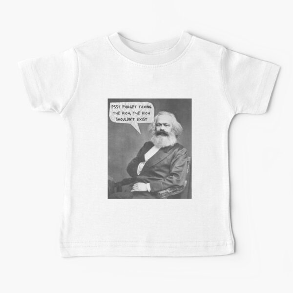 Item preview, Karl Marx - The Rich Shouldn't Exist designed and sold by Palestinian Commie.