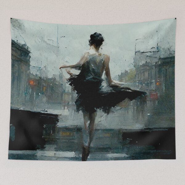 Item preview, Dancer in the Rain designed and sold by RiotStore.