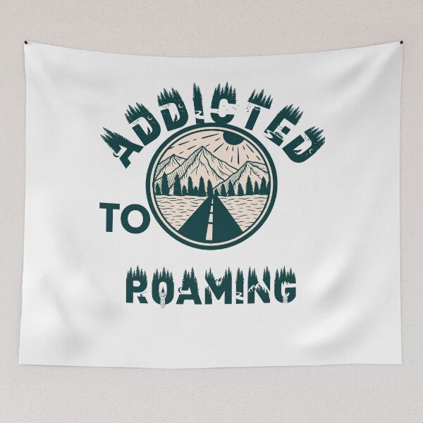 Item preview, Addicted to roaming designed and sold by movie-popcorn.