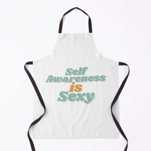 Item preview, Self Awareness is Sexy (Blue & Mustard colour) designed and sold by TherapyDesigns.
