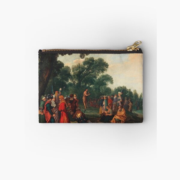 Item preview, The Sermon of Saint John the Baptist | Esaias van de Velde Werkstatt | 1622 Renaissance Gospel Biblical designed and sold by CJET.