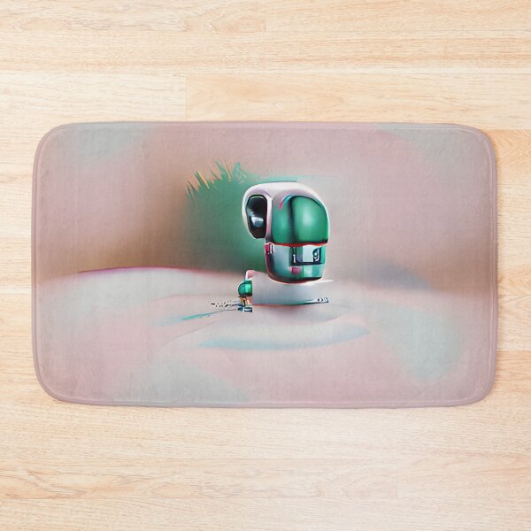 Item preview, Lone Bot designed and sold by AbstractlyArt.