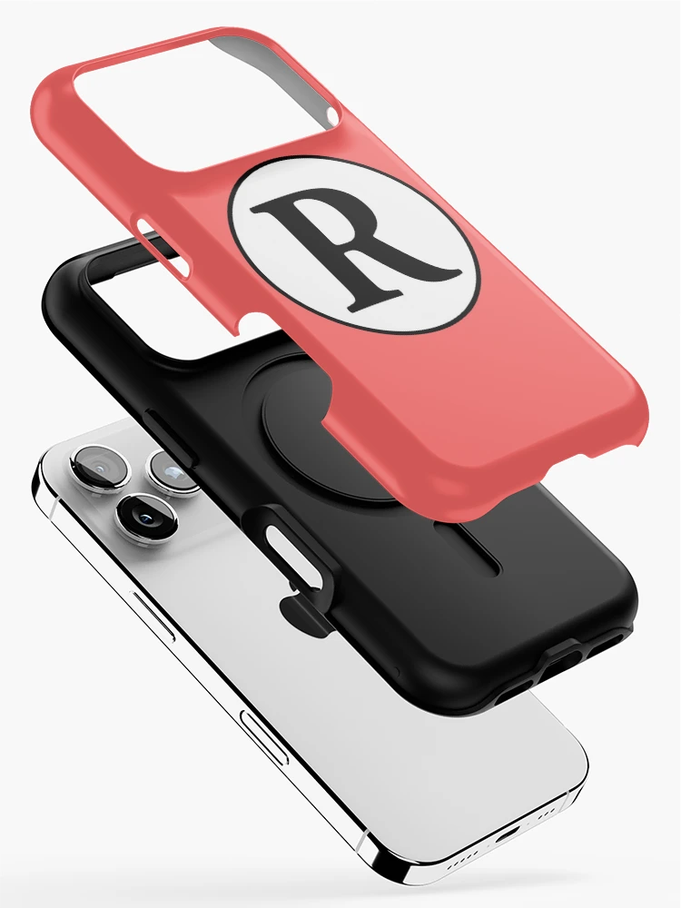 Thumbnail 2 of 4, iPhone Case, Monogram R Initial R Letter R designed and sold by jaycartoonist.