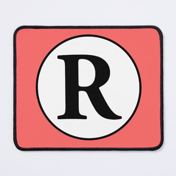 Item preview, Monogram R Initial R Letter R designed and sold by jaycartoonist.