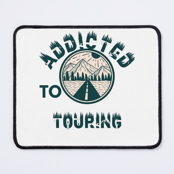 Item preview, Addicted to touring designed and sold by movie-popcorn.