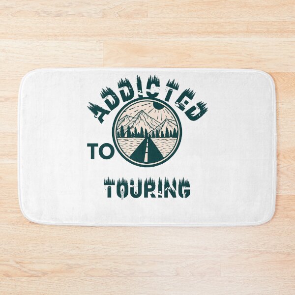 Item preview, Addicted to touring designed and sold by movie-popcorn.