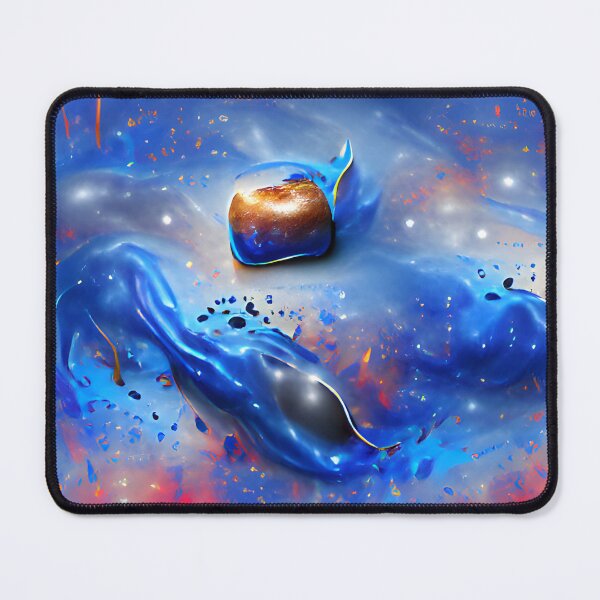 Item preview, Blue Galactic Apple designed and sold by AbstractlyArt.