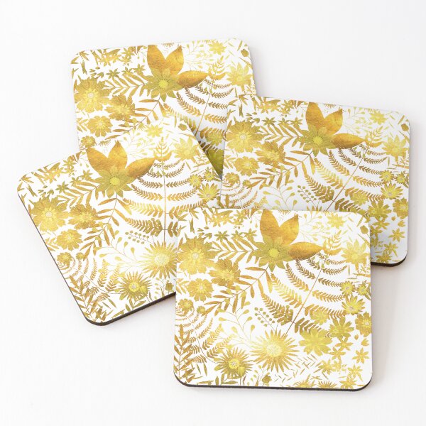 Item preview, Golden Flowers designed and sold by cesartorresart.