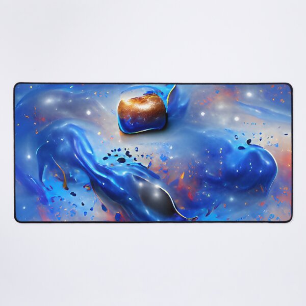 Item preview, Blue Galactic Apple designed and sold by AbstractlyArt.