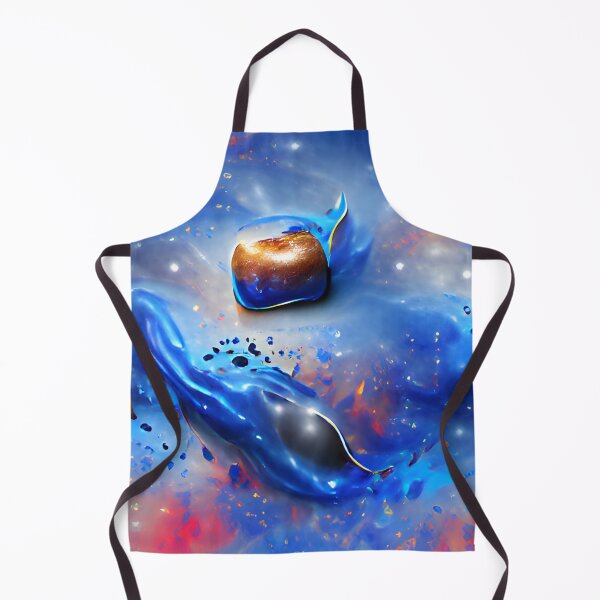 Item preview, Blue Galactic Apple designed and sold by AbstractlyArt.