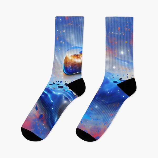 Item preview, Blue Galactic Apple designed and sold by AbstractlyArt.